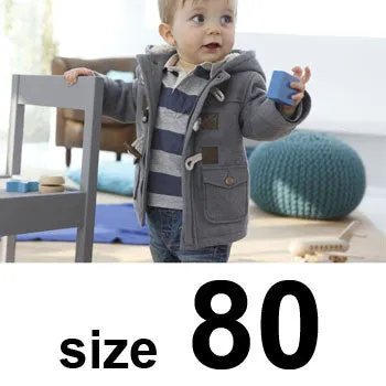 2016 New Baby Boys Jacket Winter Clothes 2 Color Outerwear Coat Cotton Thick Kids Snowsuit Clothes Children Clothing With Hooded