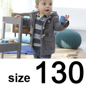 2016 New Baby Boys Jacket Winter Clothes 2 Color Outerwear Coat Cotton Thick Kids Snowsuit Clothes Children Clothing With Hooded