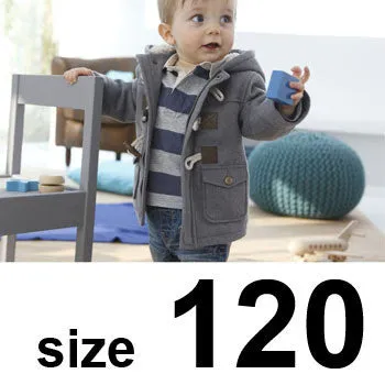 2016 New Baby Boys Jacket Winter Clothes 2 Color Outerwear Coat Cotton Thick Kids Snowsuit Clothes Children Clothing With Hooded