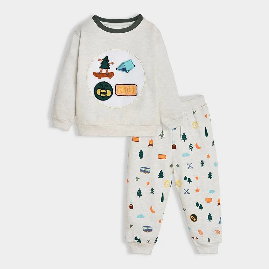 Adventure Oat Melange Co-Ord Set