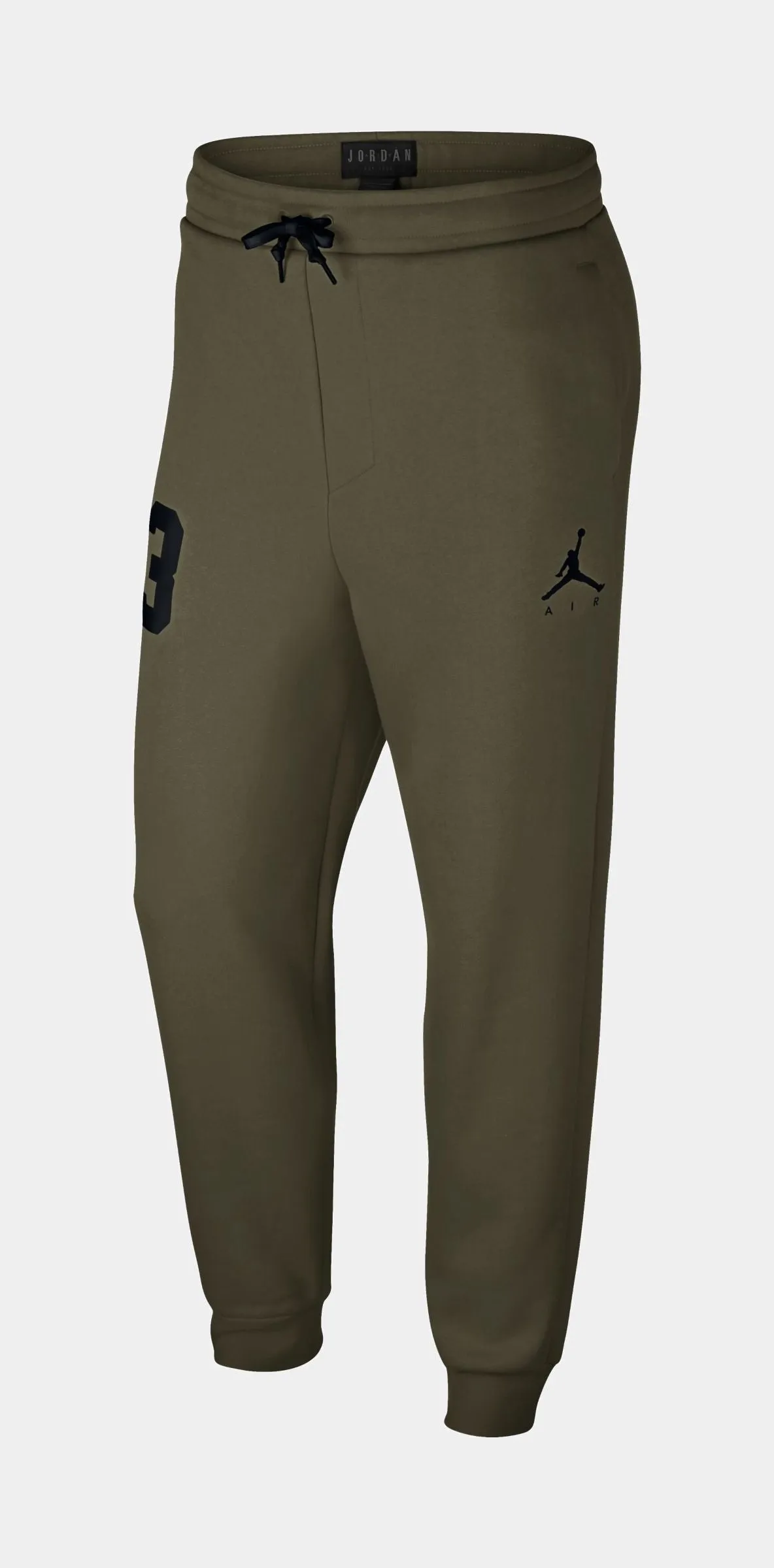 Air Jordan Jumpman GFX 1 Mens Fleece Pants (Olive/Black)