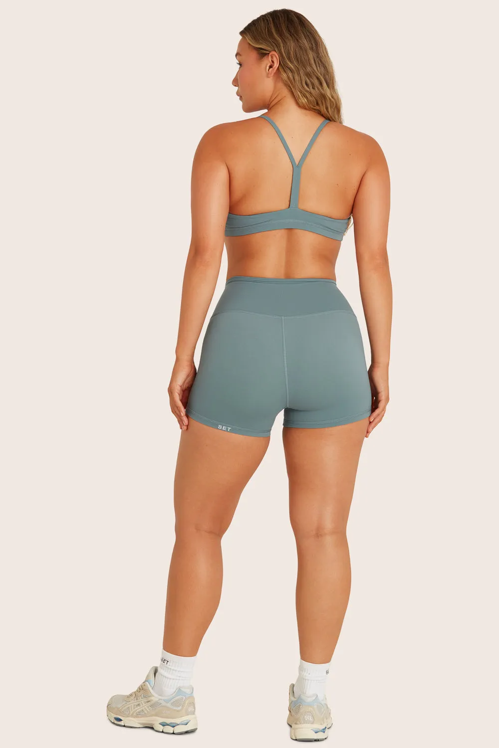 AIRLUXE™ BREATHE MINI SHORTS - BAY