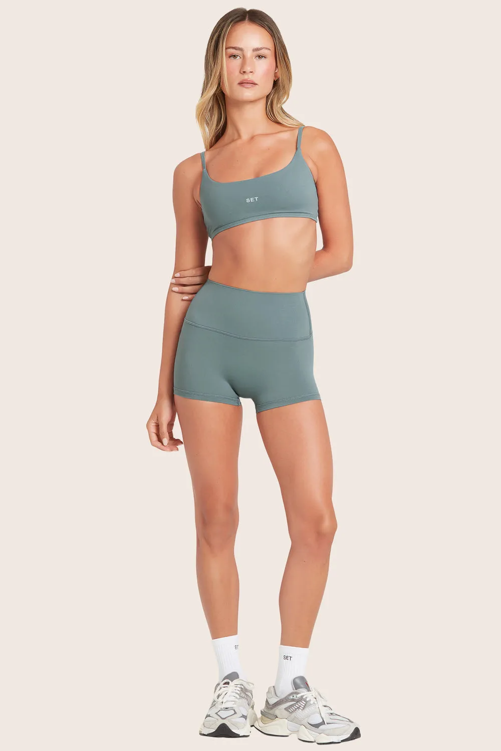 AIRLUXE™ BREATHE MINI SHORTS - BAY