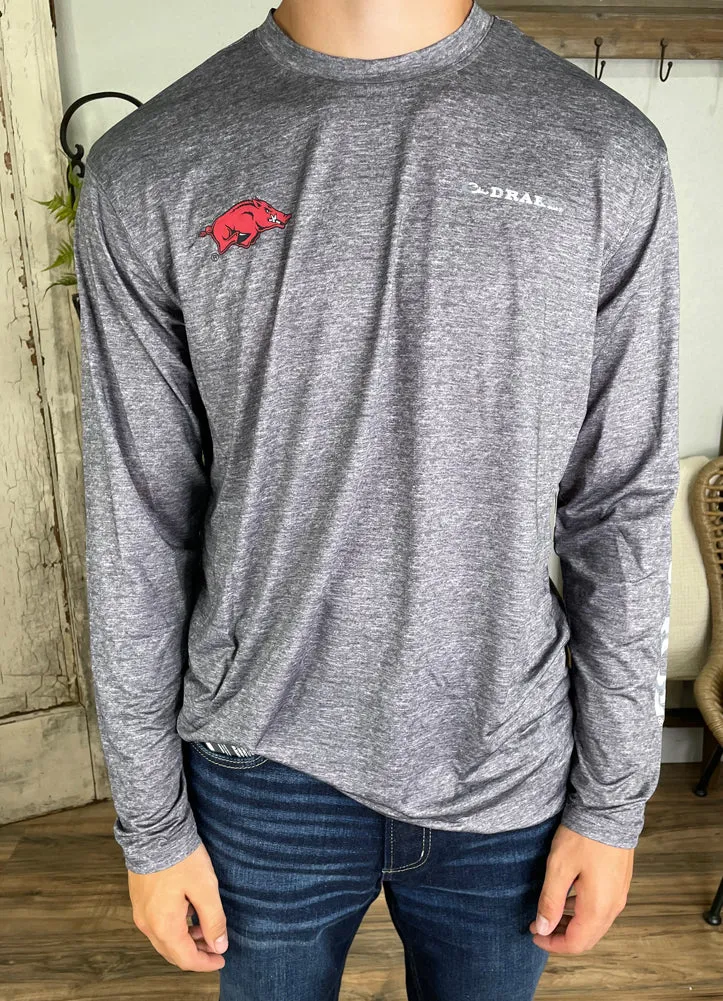 Arkansas Preformance in Heather Grey by Drake