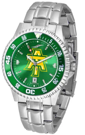 Arkansas Tech University Competitor Steel Men’s Watch - AnoChrome- Color Bezel