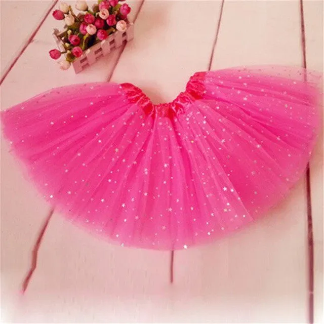 Baby Princess Tutu Skirt Girls Kids Party Ballet Dance Wear Pettiskirt Clothes