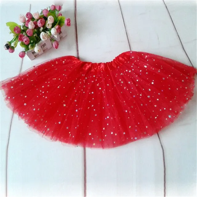 Baby Princess Tutu Skirt Girls Kids Party Ballet Dance Wear Pettiskirt Clothes