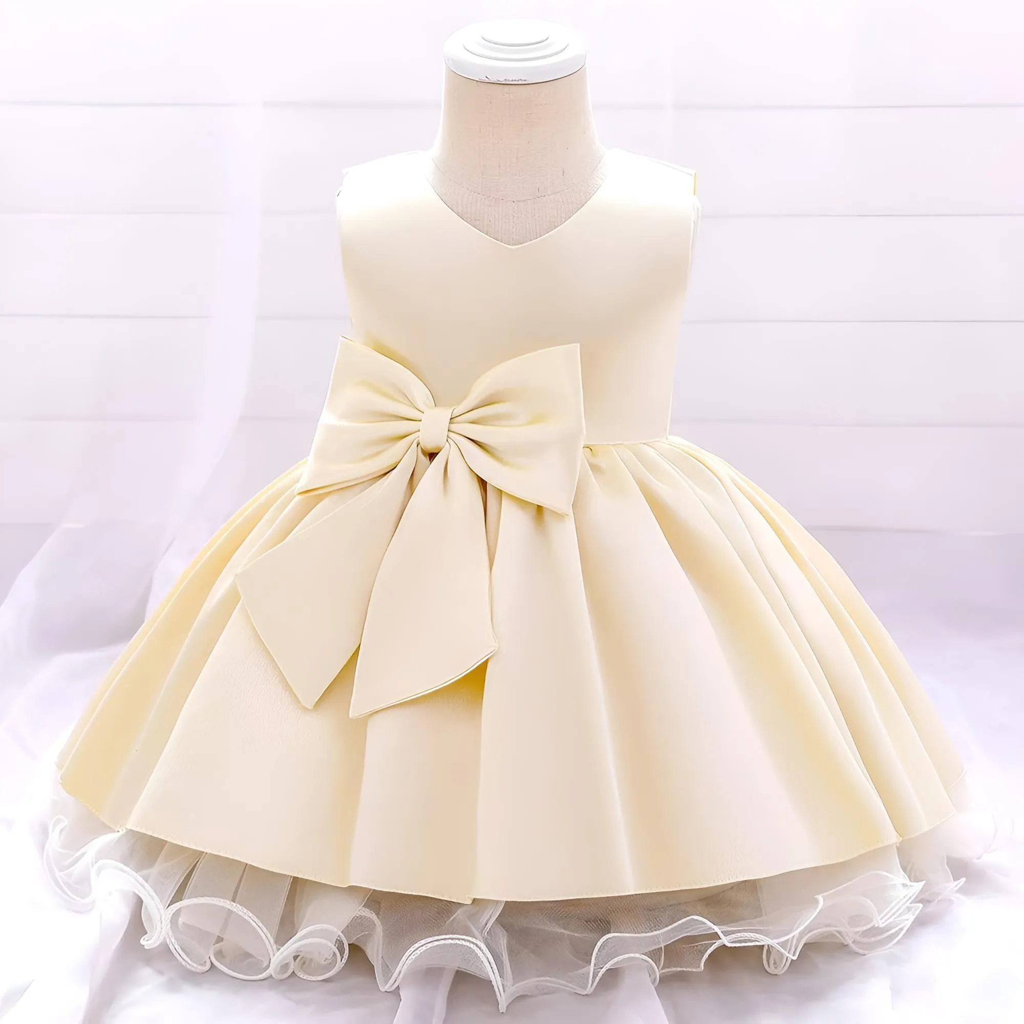 Big Bow Dresses for Girls