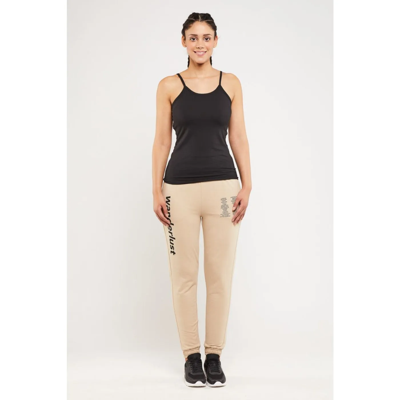 Black Plain Camisole Tank