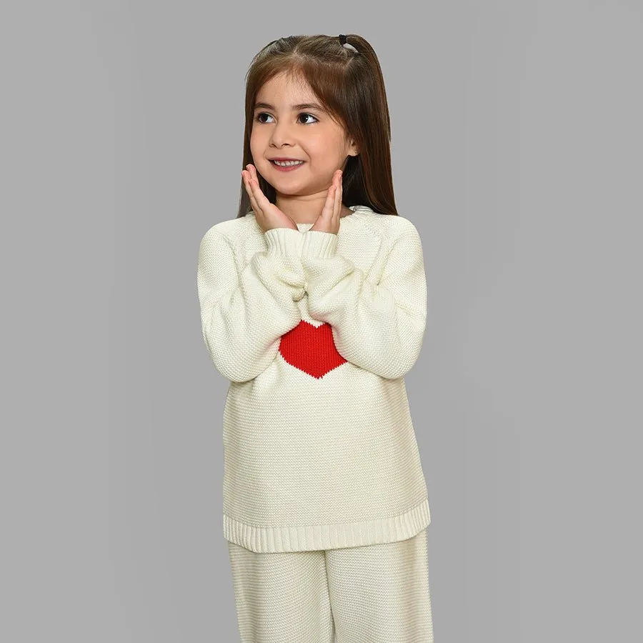 Bonjour Papyrus Knitted Cardigan & Pajama Set