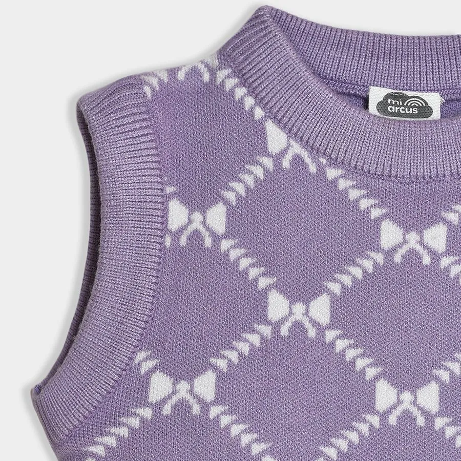 Bonjour Violet Knitted Sweater