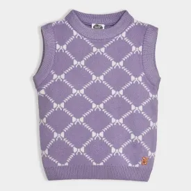 Bonjour Violet Knitted Sweater