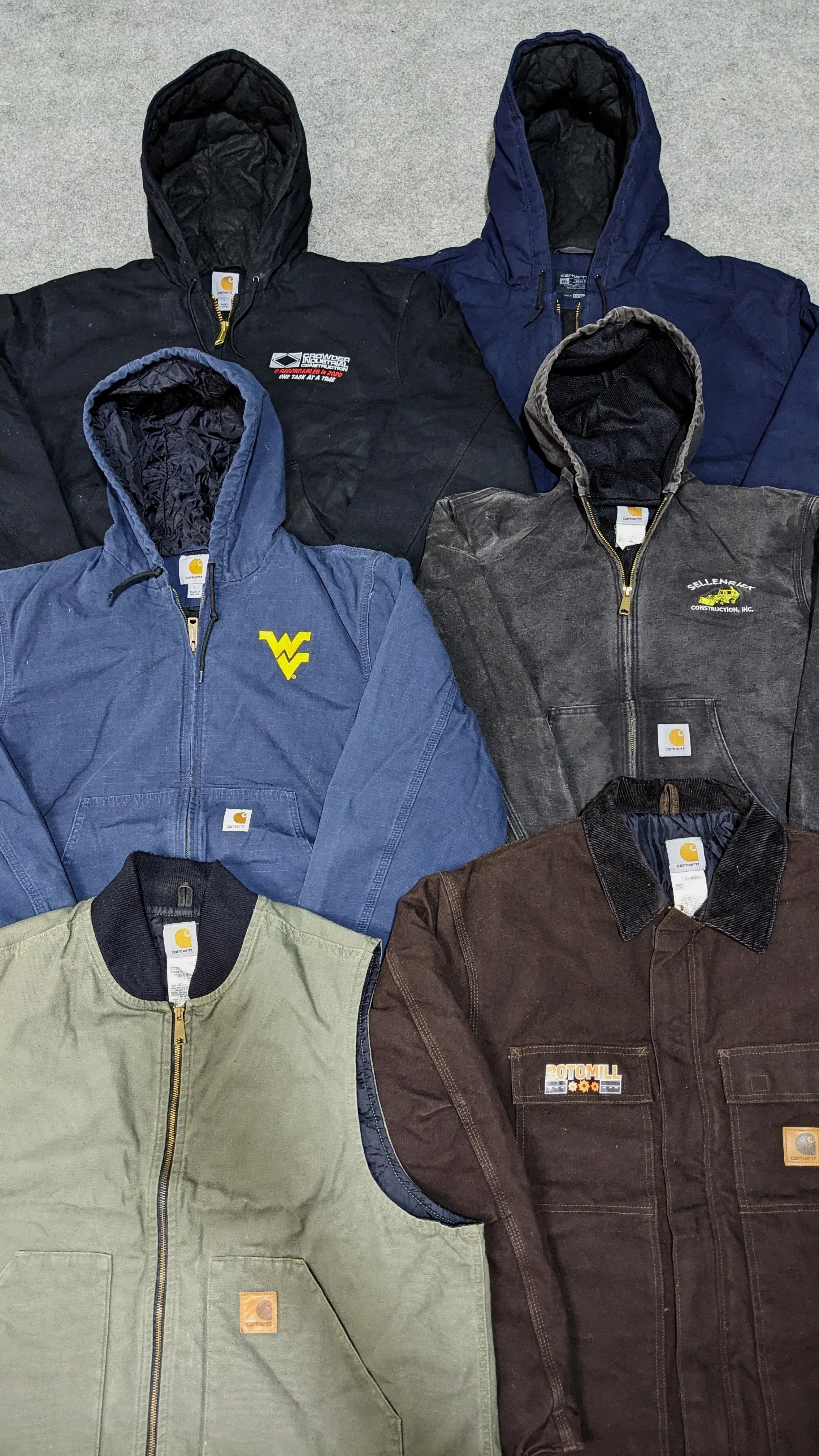 Carhartt Jackets 22 Pieces