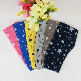 Child Kids Girls Star Printed Pants Skinny Pants Warm Stretchy Leggings Trousers