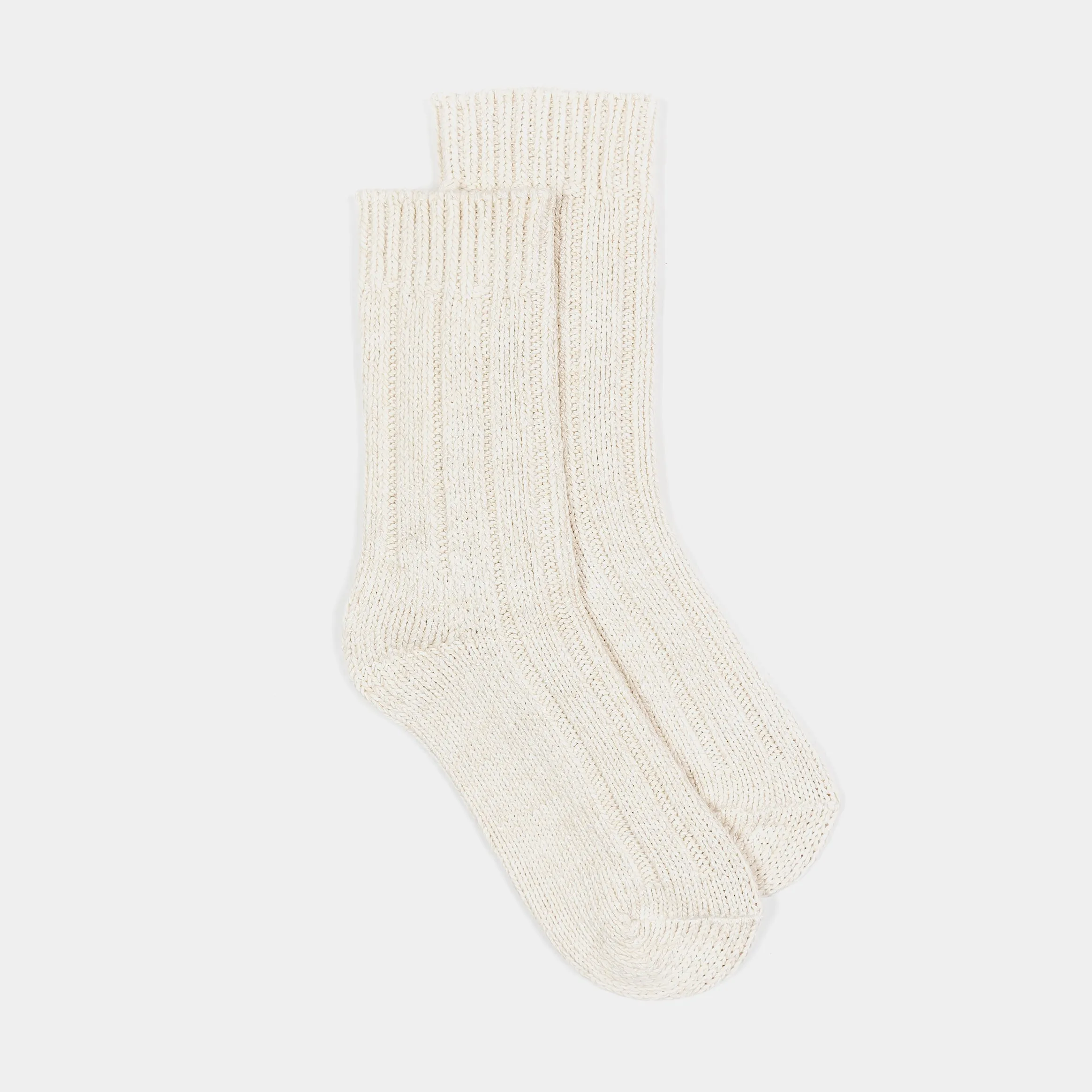 Cotton Twist Women Socks (Beige)