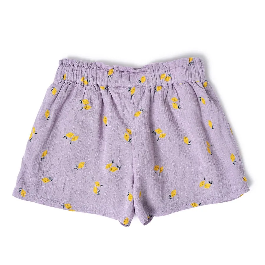 Cuddle Baby Girl Shorts