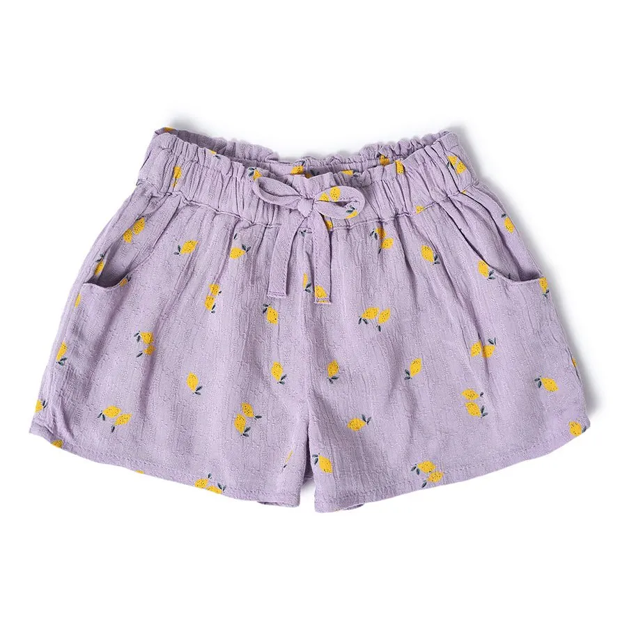 Cuddle Baby Girl Shorts