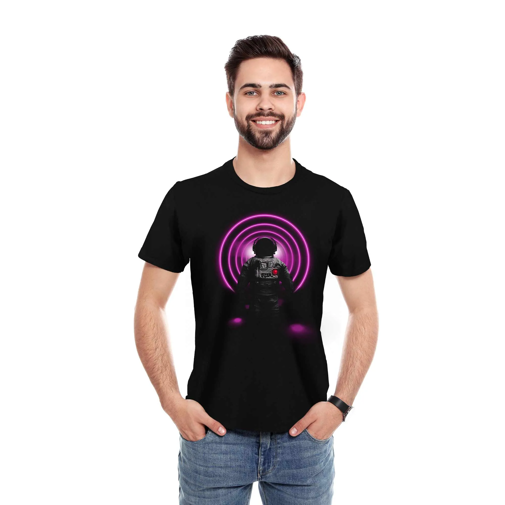 Dalix Soundwaves Graphic T-Shirt