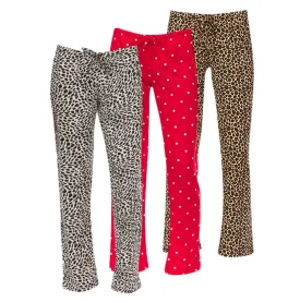 DARESAY Women’s Printed Lounge Pants – Comfortable Long Pajama Pants For Women [Pack of 3]