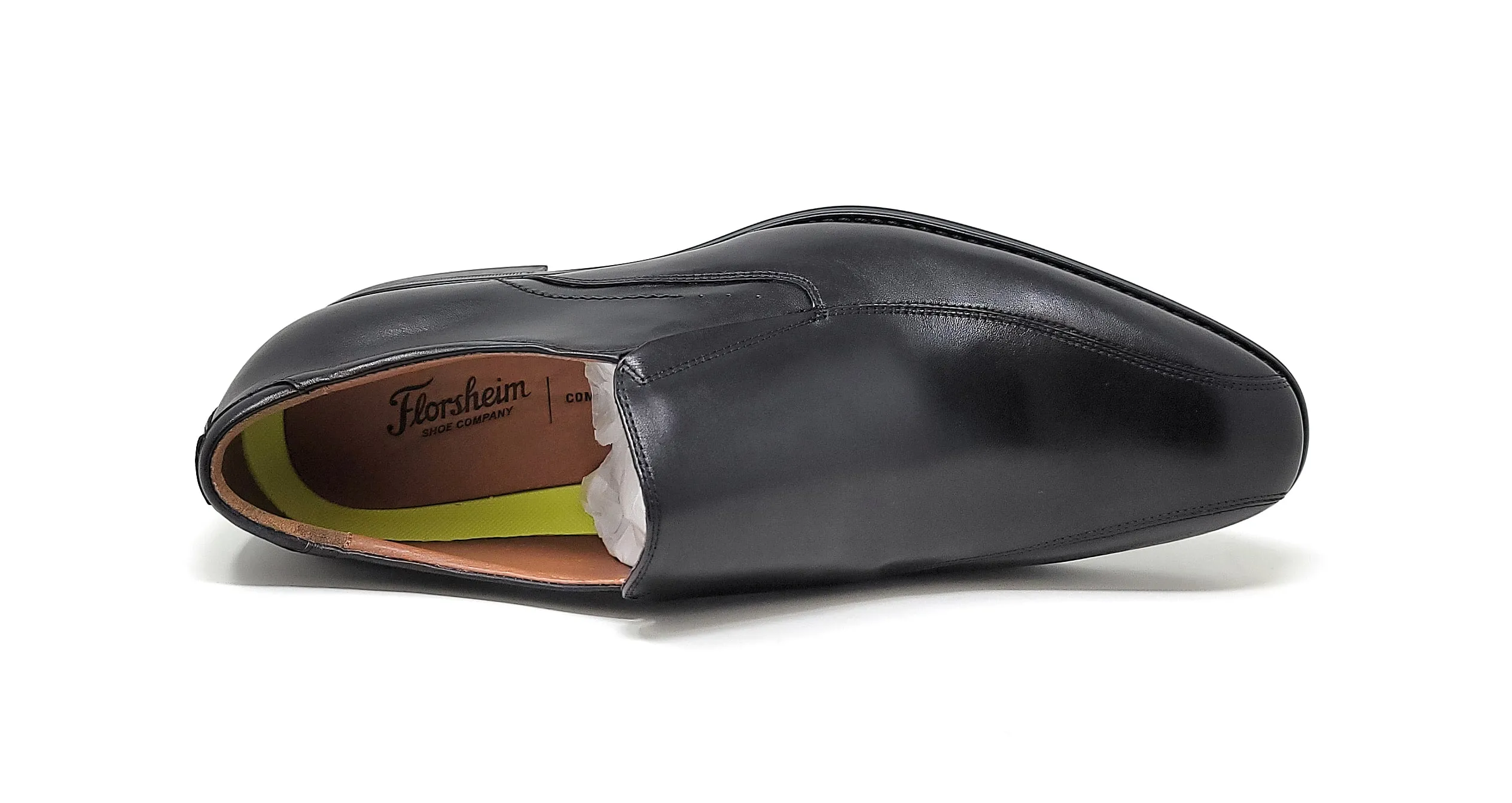 Florsheim Men's Amelio BT Slip Black/Black Shoes