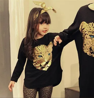 Girls Clothes Toddler Girls Clothing Sets Baby Girls Kids Clothes Children Clothing Full Sleeve T Shirt Leopard Legging Vestidos