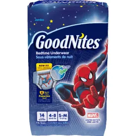 GOODNITES Youth Pants, Small/Medium Boy, Jumbo Pack