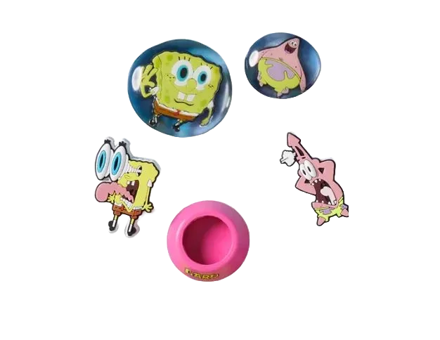 JIBBITZ SPONGEBOB BUBBLE 5 PACK