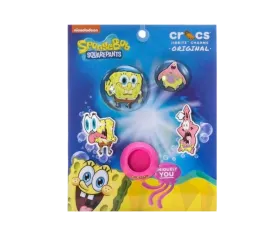 JIBBITZ SPONGEBOB BUBBLE 5 PACK