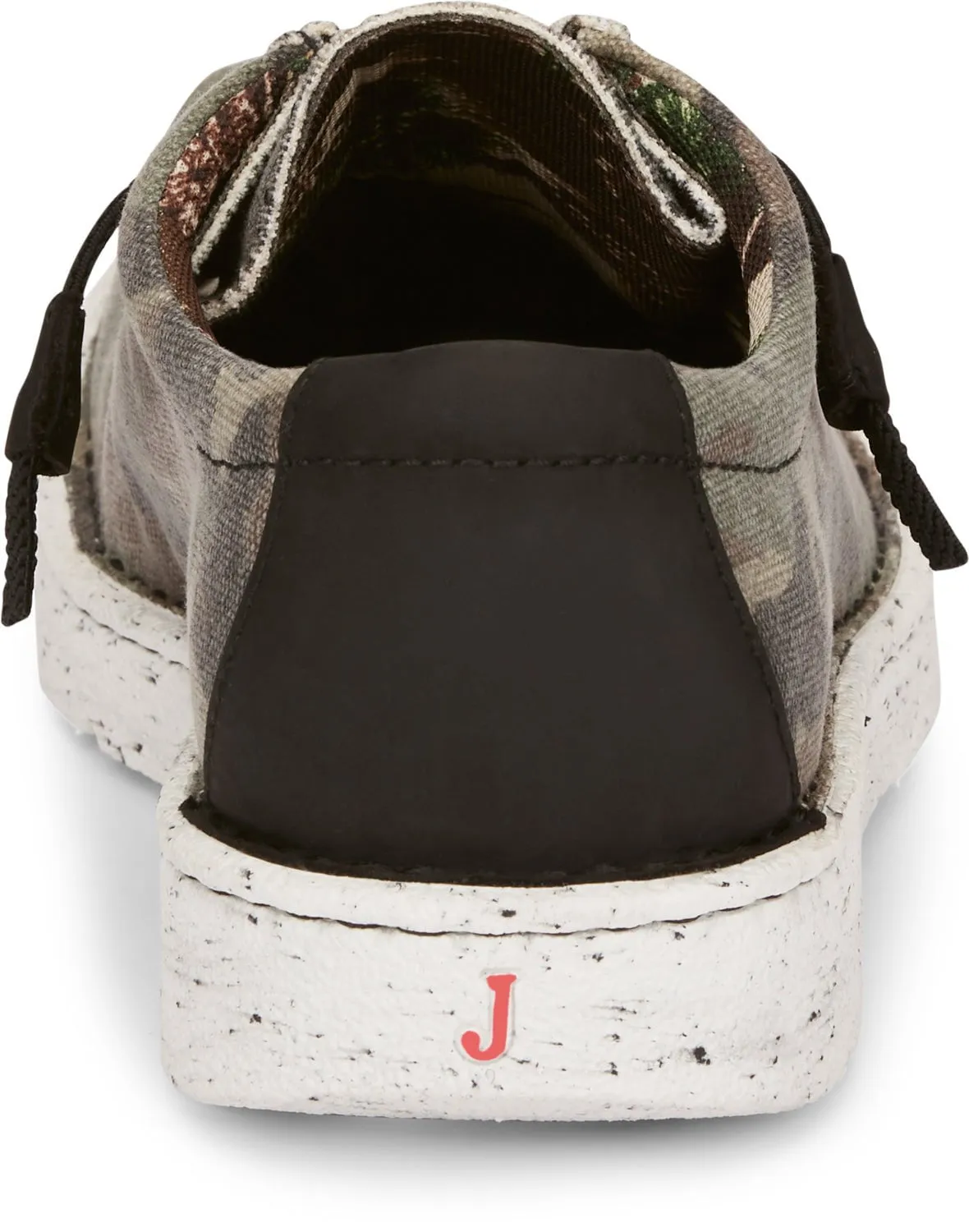 Justin Oxfords Womens Brown Camo Hazer Canvas Sneaker Shoes