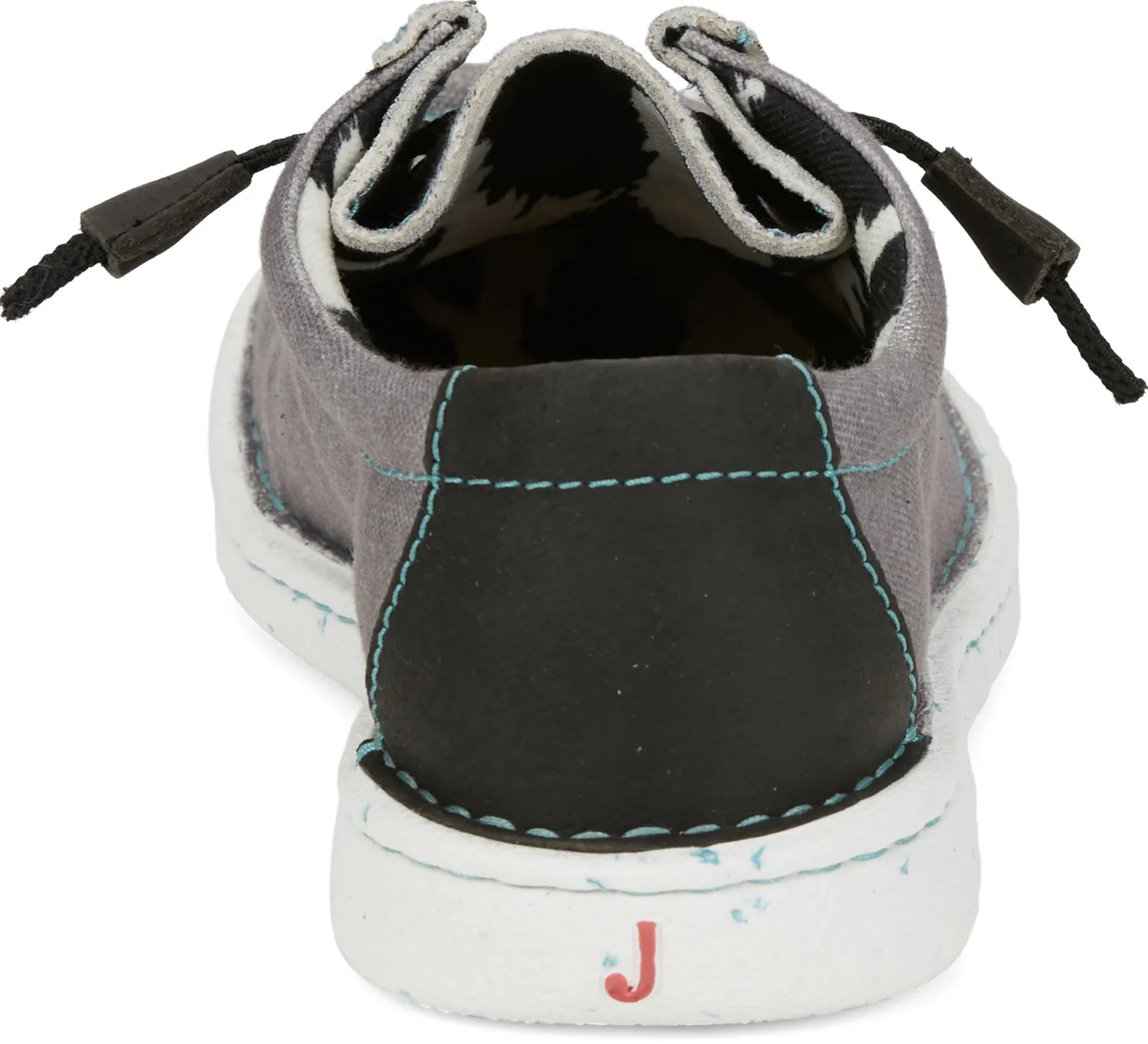 Justin Womens Hazer Steel Grey Textile Sneakers Shoes