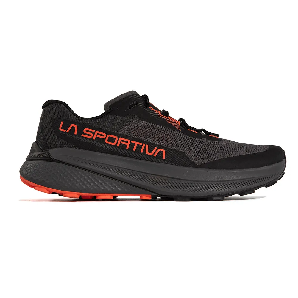 La Sportiva Prodigio Color: Carbon/Cherry Tomato