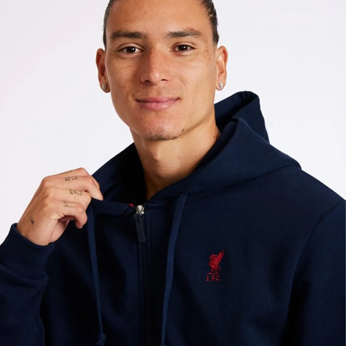 LFC ZIP THROUGH HOODY  NAVY