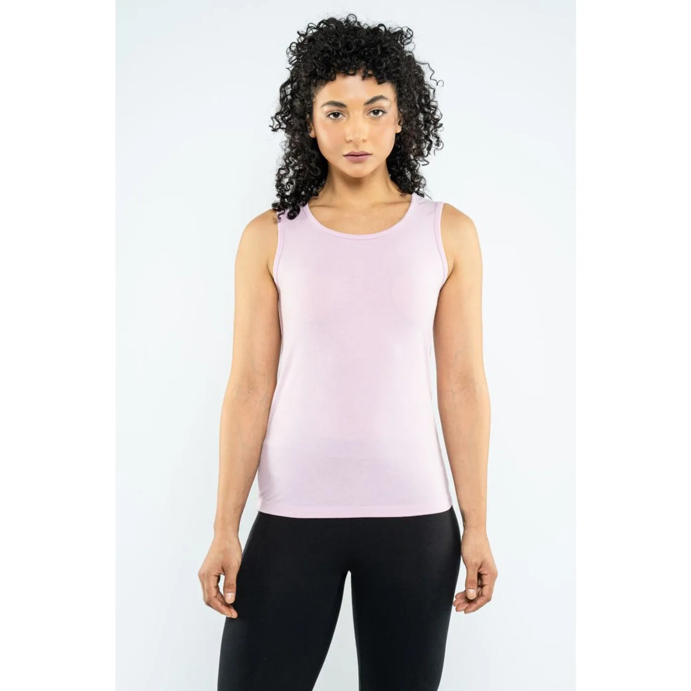 Lilac Plain Tank Top