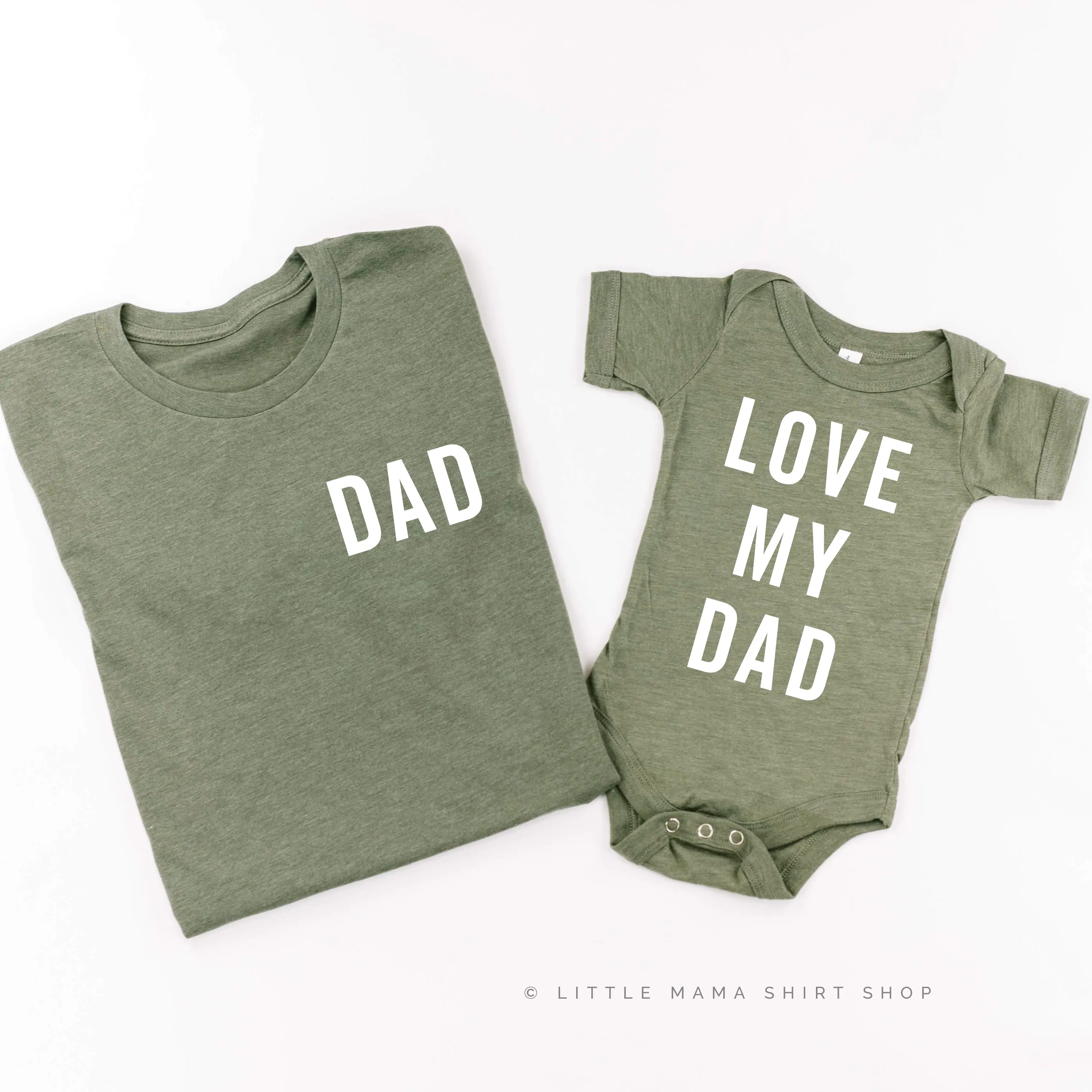 Love My Dad / Dad - Set of 2 Shirts