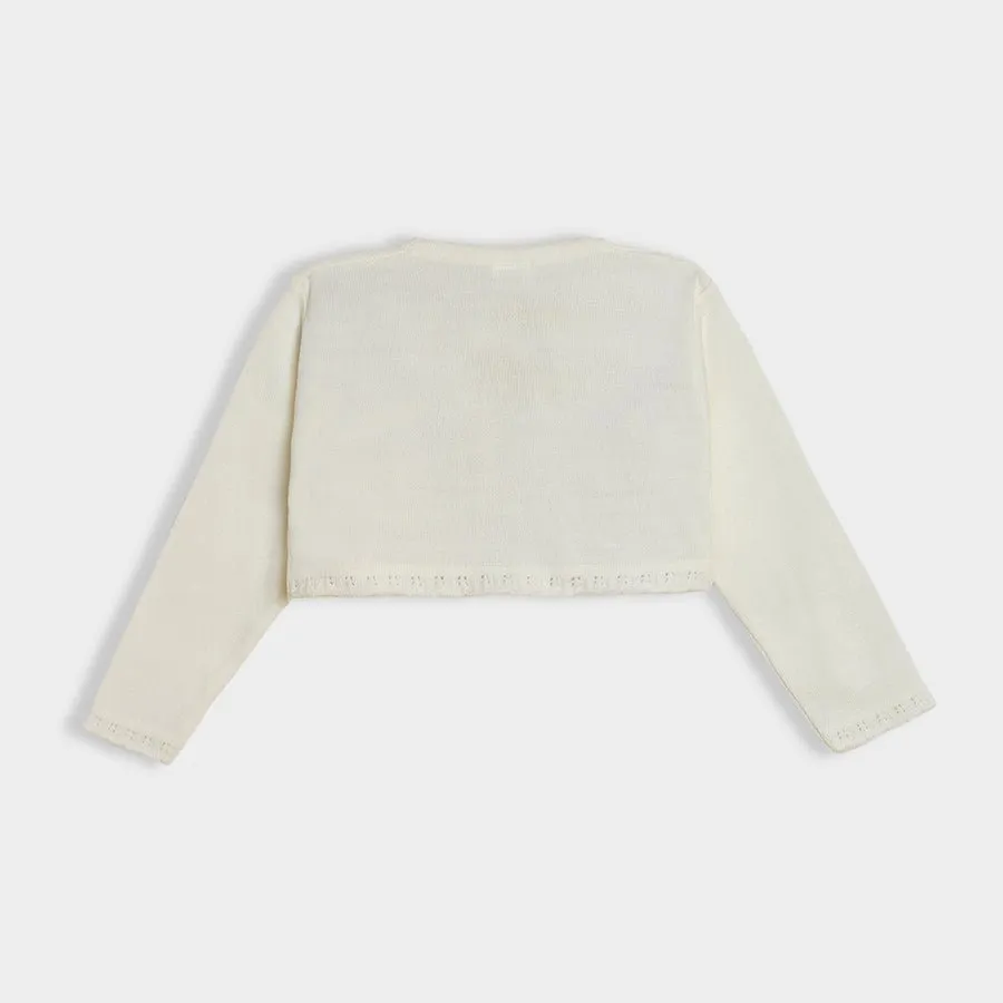 Luxe Milky Knitted Shrug