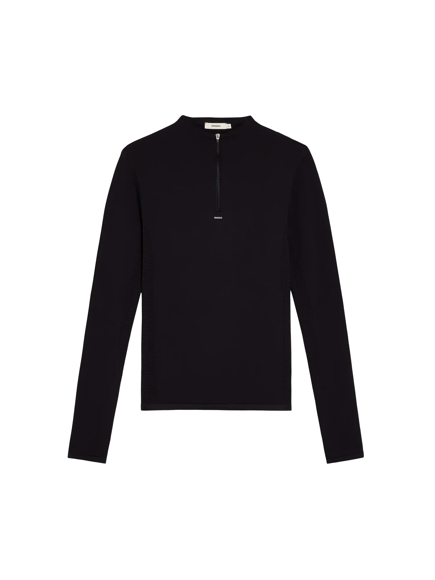 Men’s Activewear 2.0 Zipped Long Sleeve Top—black