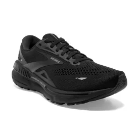 Men's Brooks Adrenaline GTS 23 Color: Black / Black / Ebony (EXTRA WIDE WIDTH)