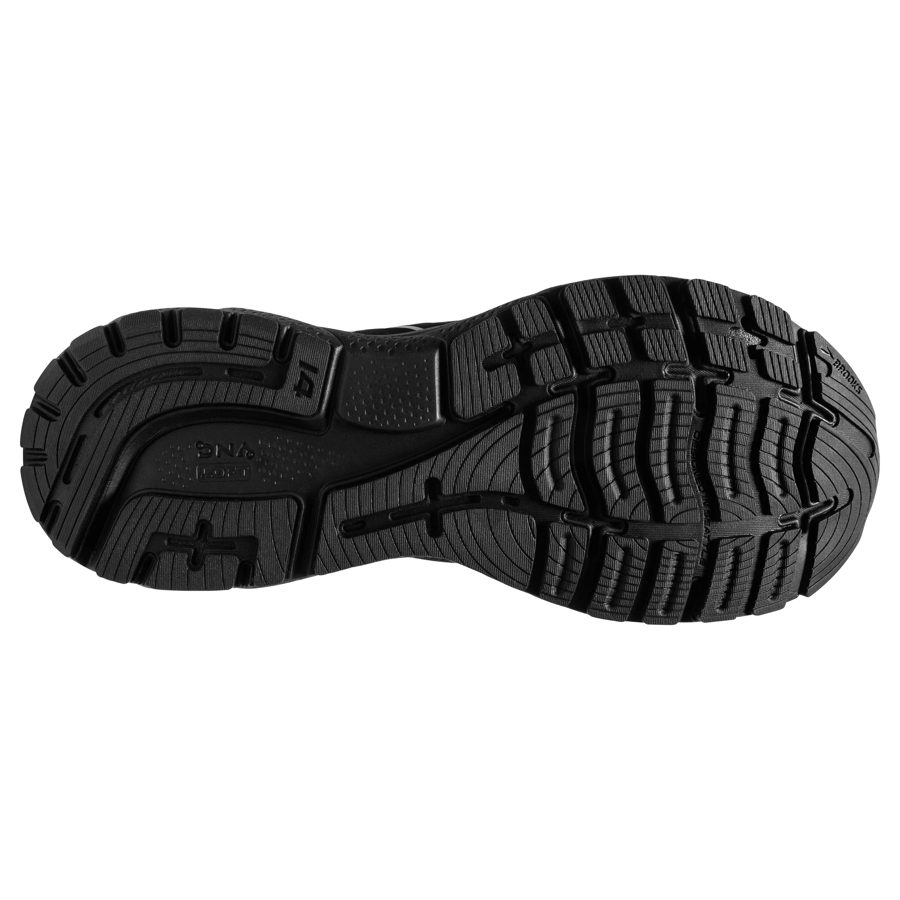 Men's Brooks Ghost 14 GTX Color: Black/Black/Ebony