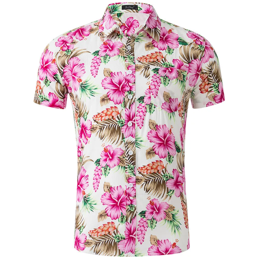 Men's Hawaiian Shirt Short Sleeve Shirts