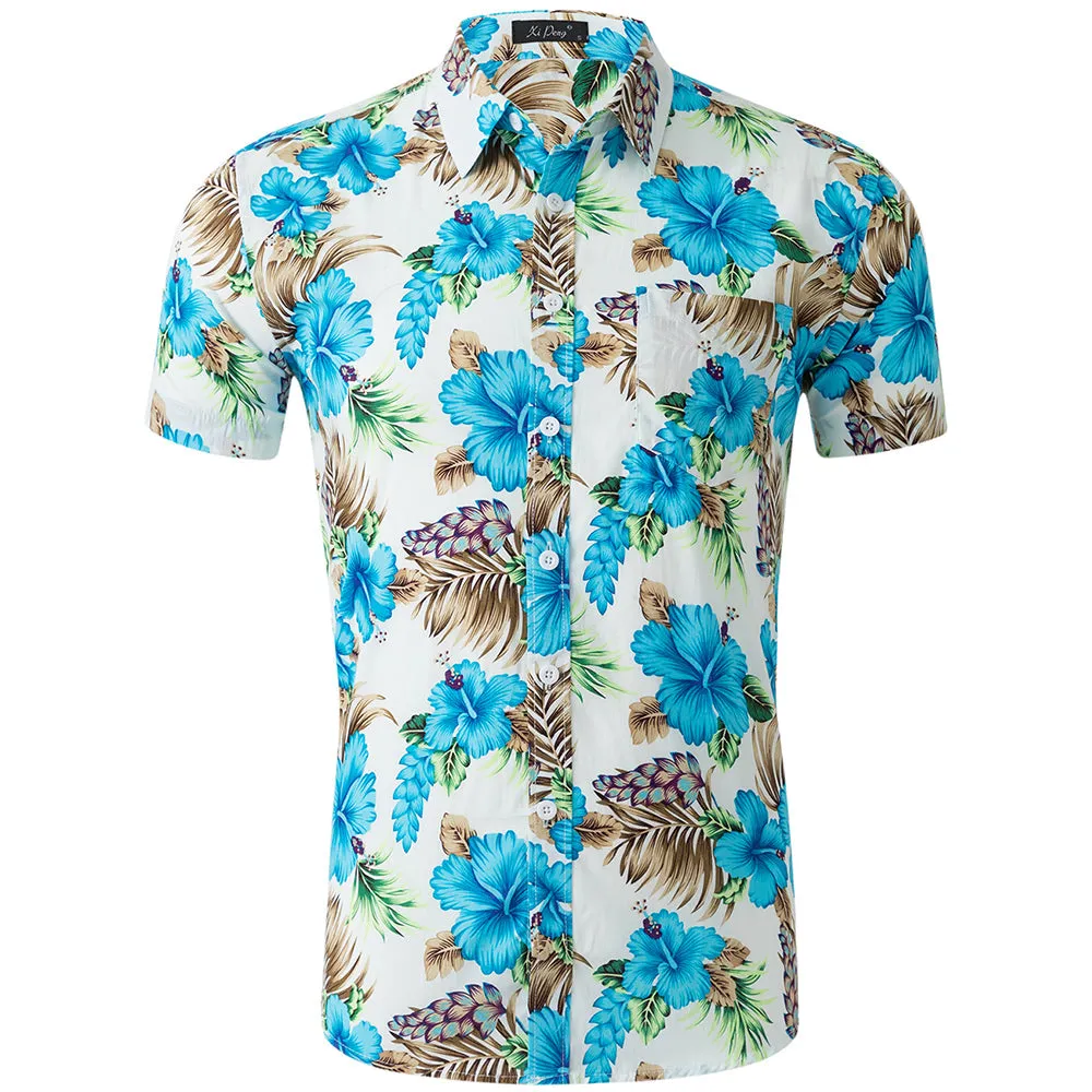 Men's Hawaiian Shirt Short Sleeve Shirts