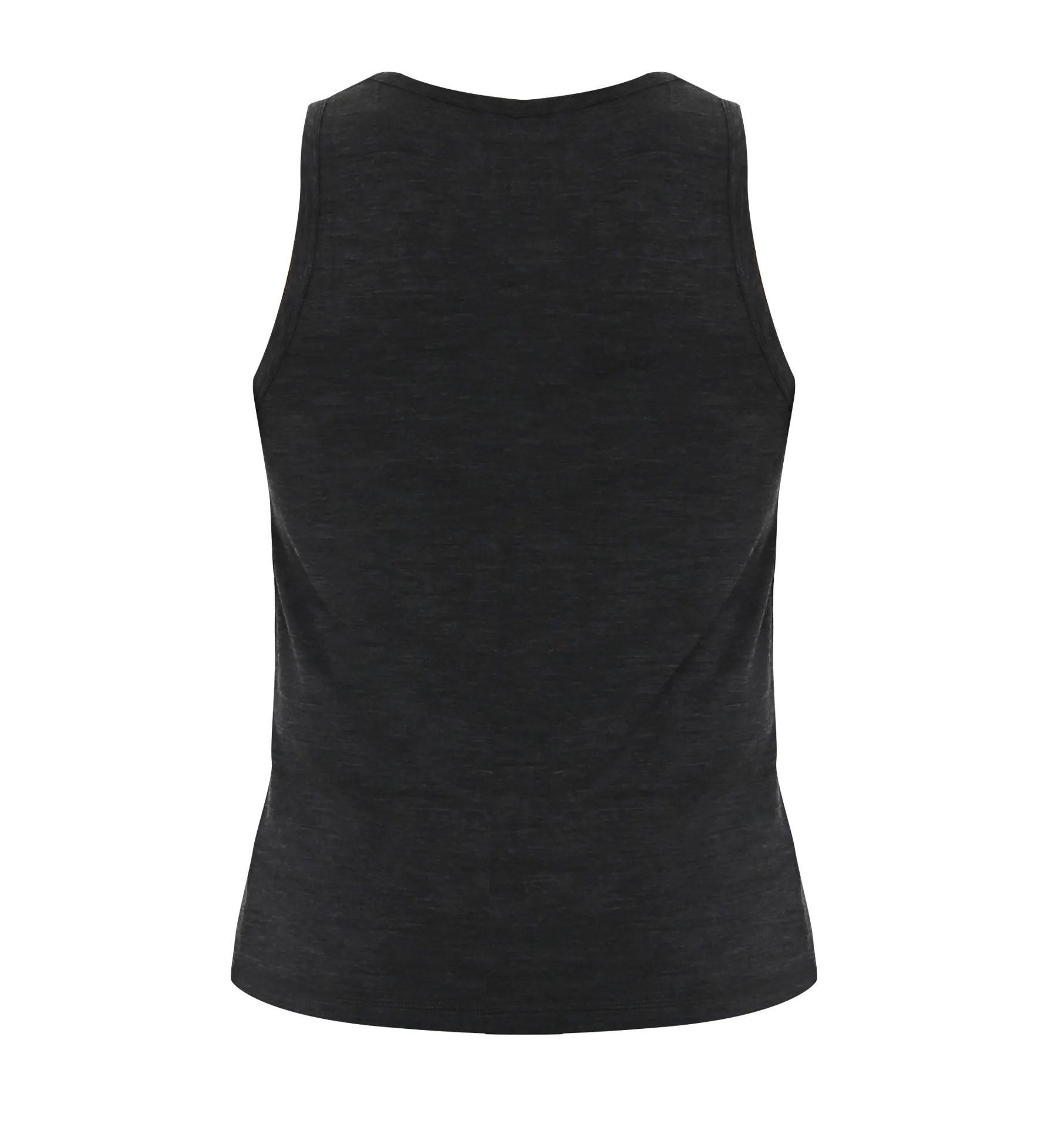 Men's Merino Wool Tank Top with Crew Neck