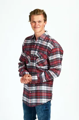 Mens Plaid Flannel L/S Shirt/Asst/Asst