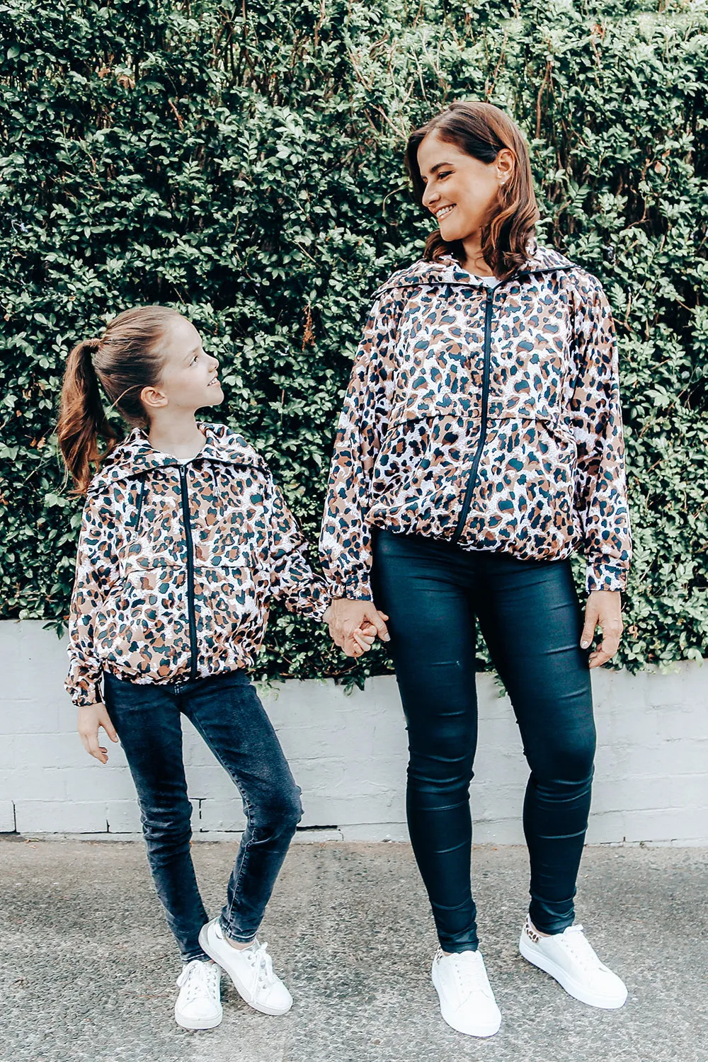 MiniMe Kids Leopard Hoodie Jacket