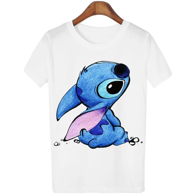 New Cute Totoro T shirt Women Cartoon 3D Harajuku Casual Tops Tees Blusa Plus Size O Neck T-shirt camisetas G