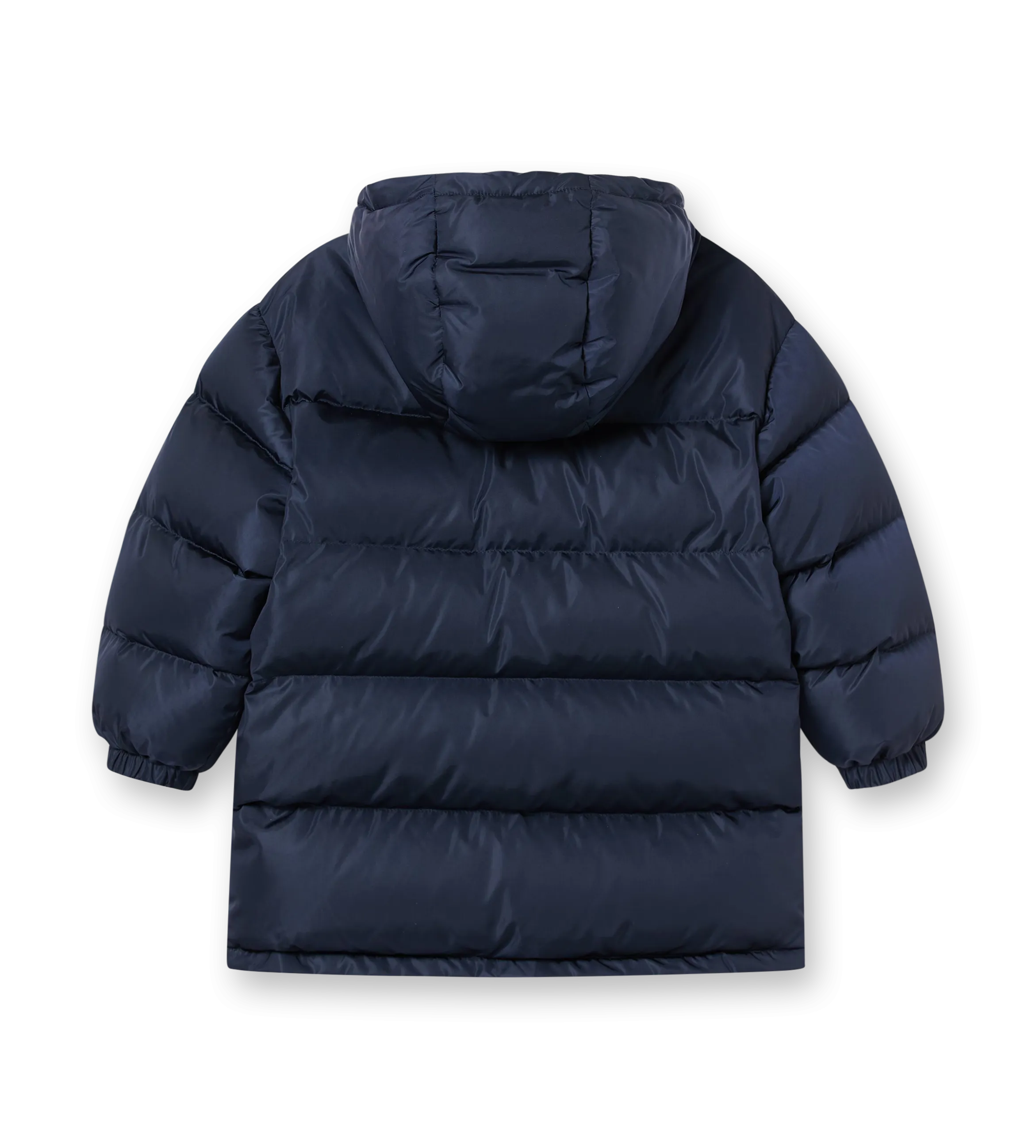 Nylon Hooded Jacket Marine