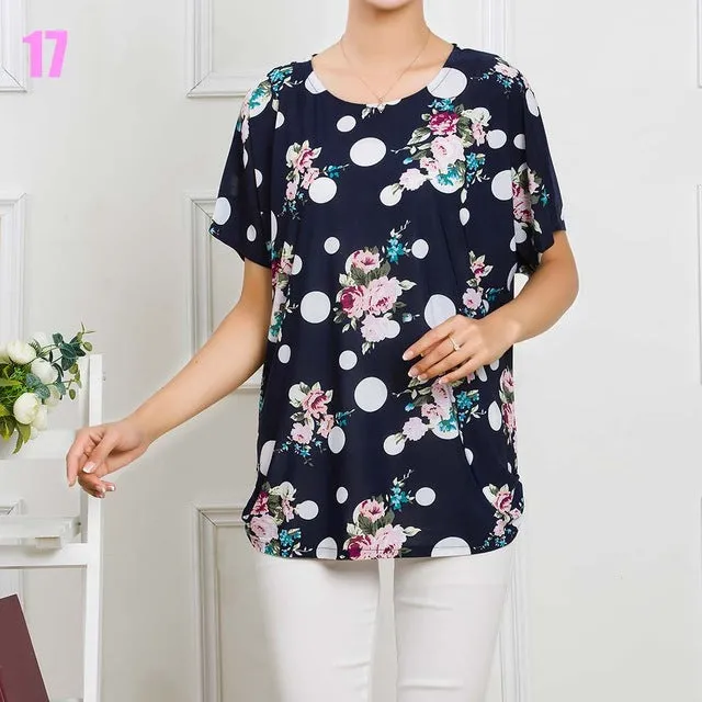 Pinky Is Black New Summer Plus Size Women Print T Shirt Roupas Femininas Blusas Tops Women Short Sleeve Bats Tees Women Clothing