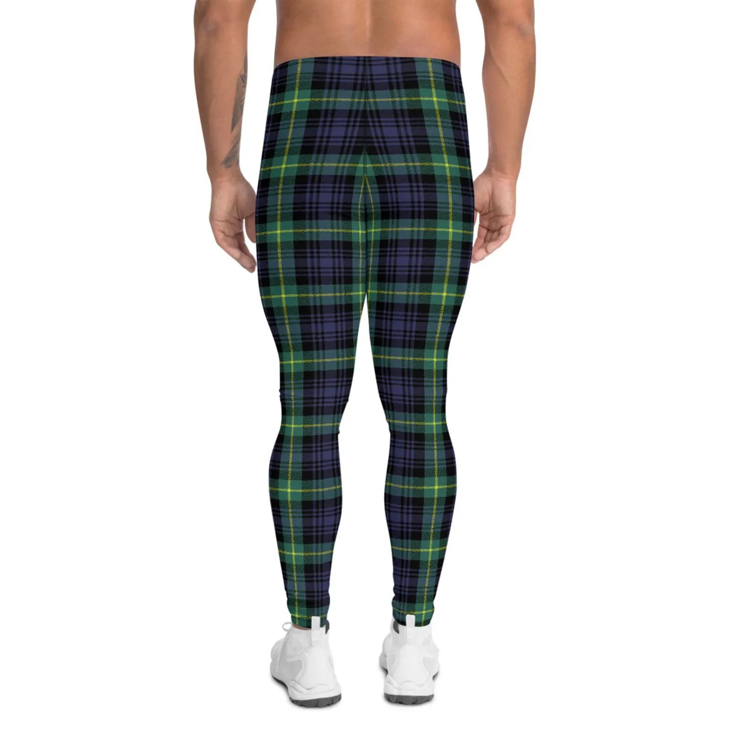 Plaid Tartan Men's Leggings