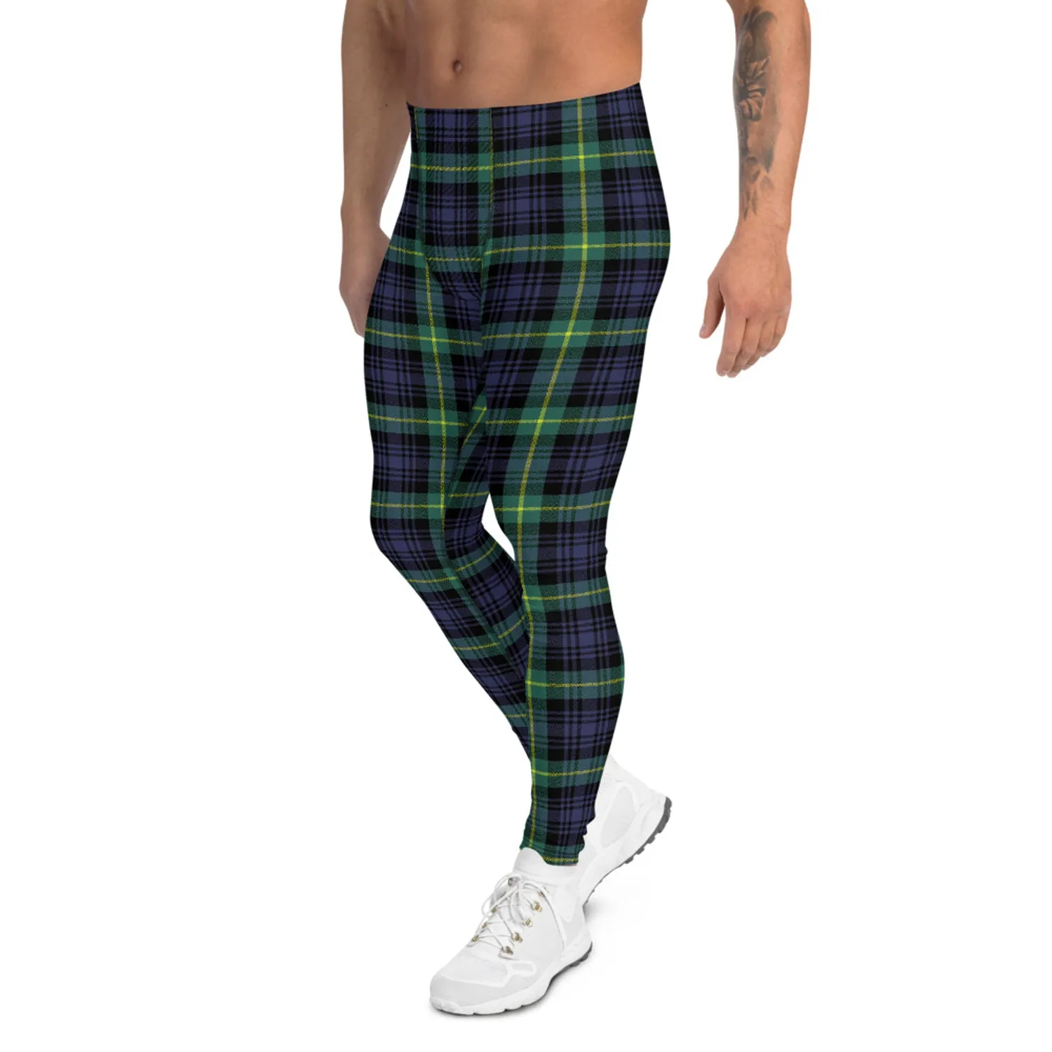 Plaid Tartan Men's Leggings