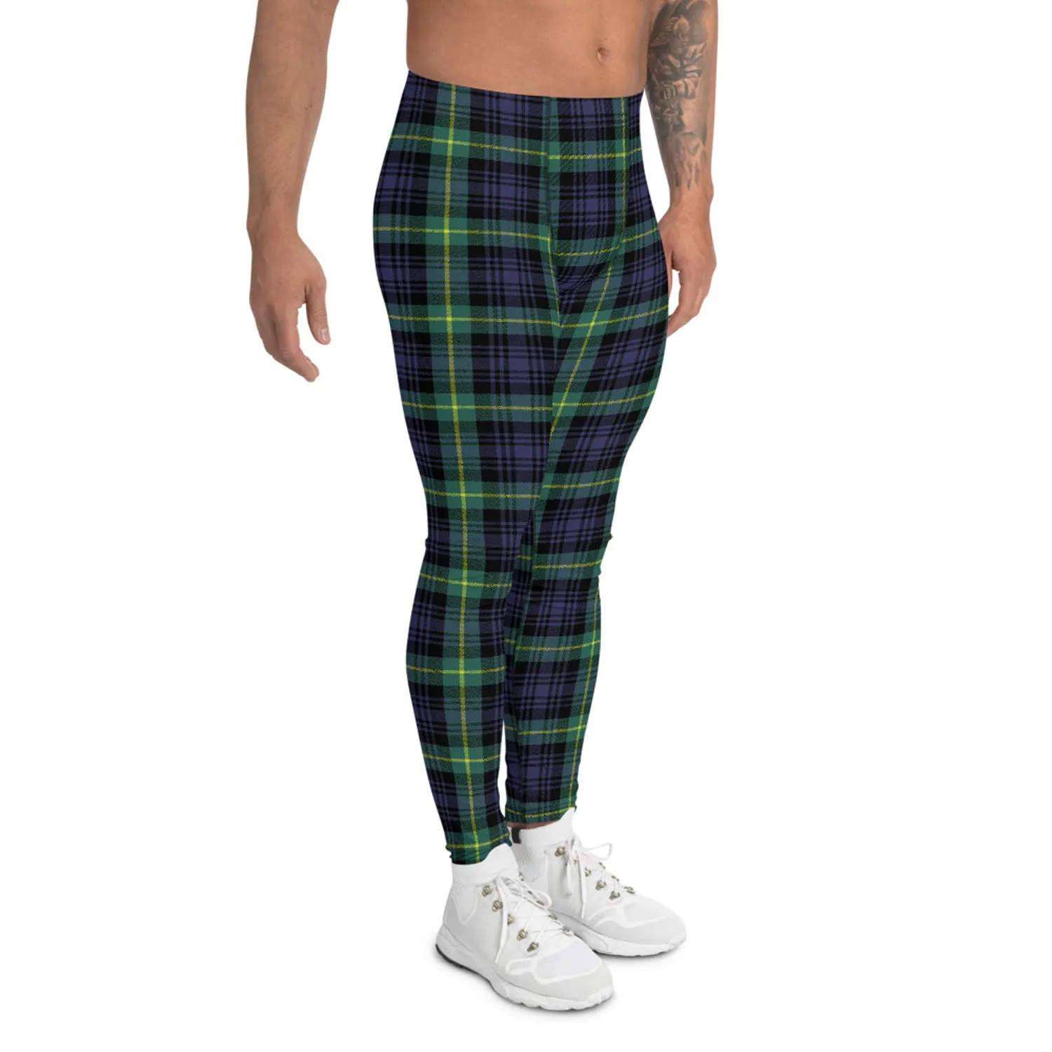 Plaid Tartan Men's Leggings