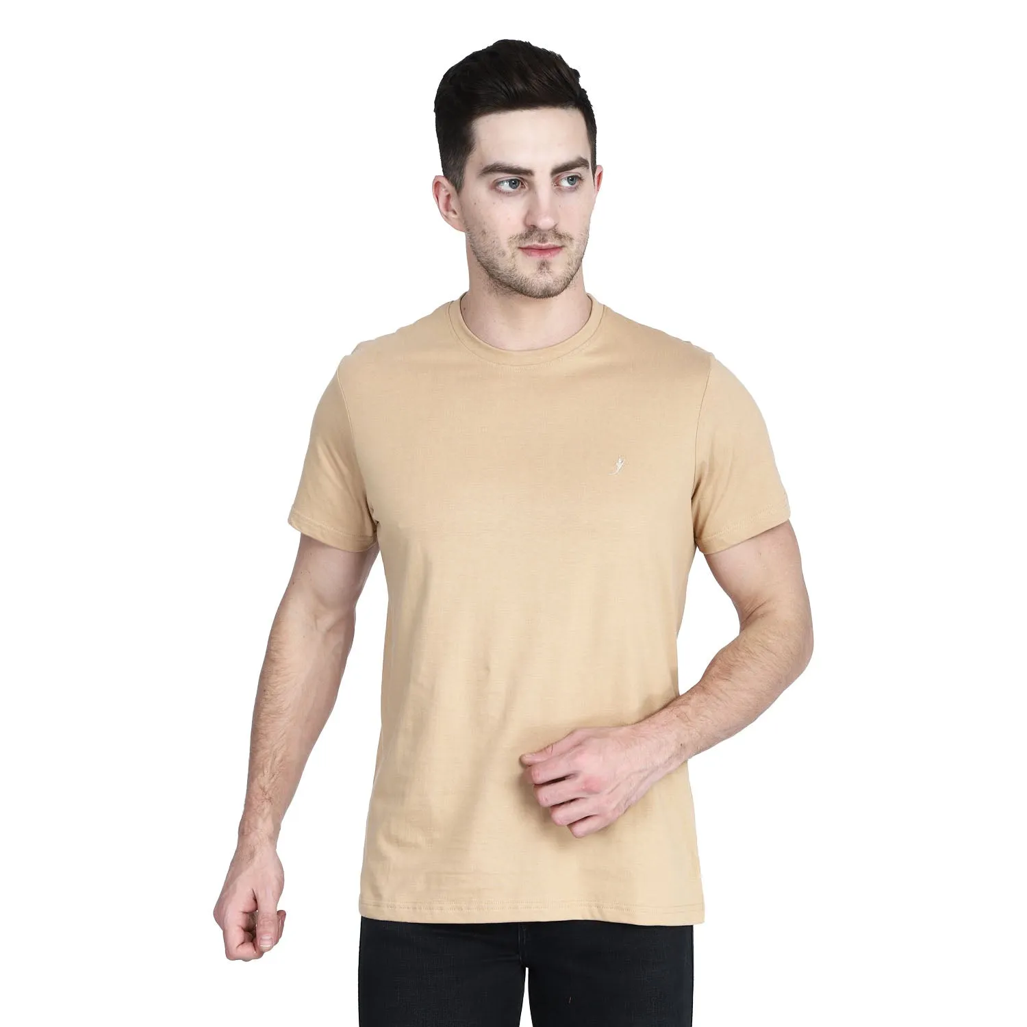 Round Neck Sports Regular Fit 100% Pure Cotton TShirt for Men and Boys